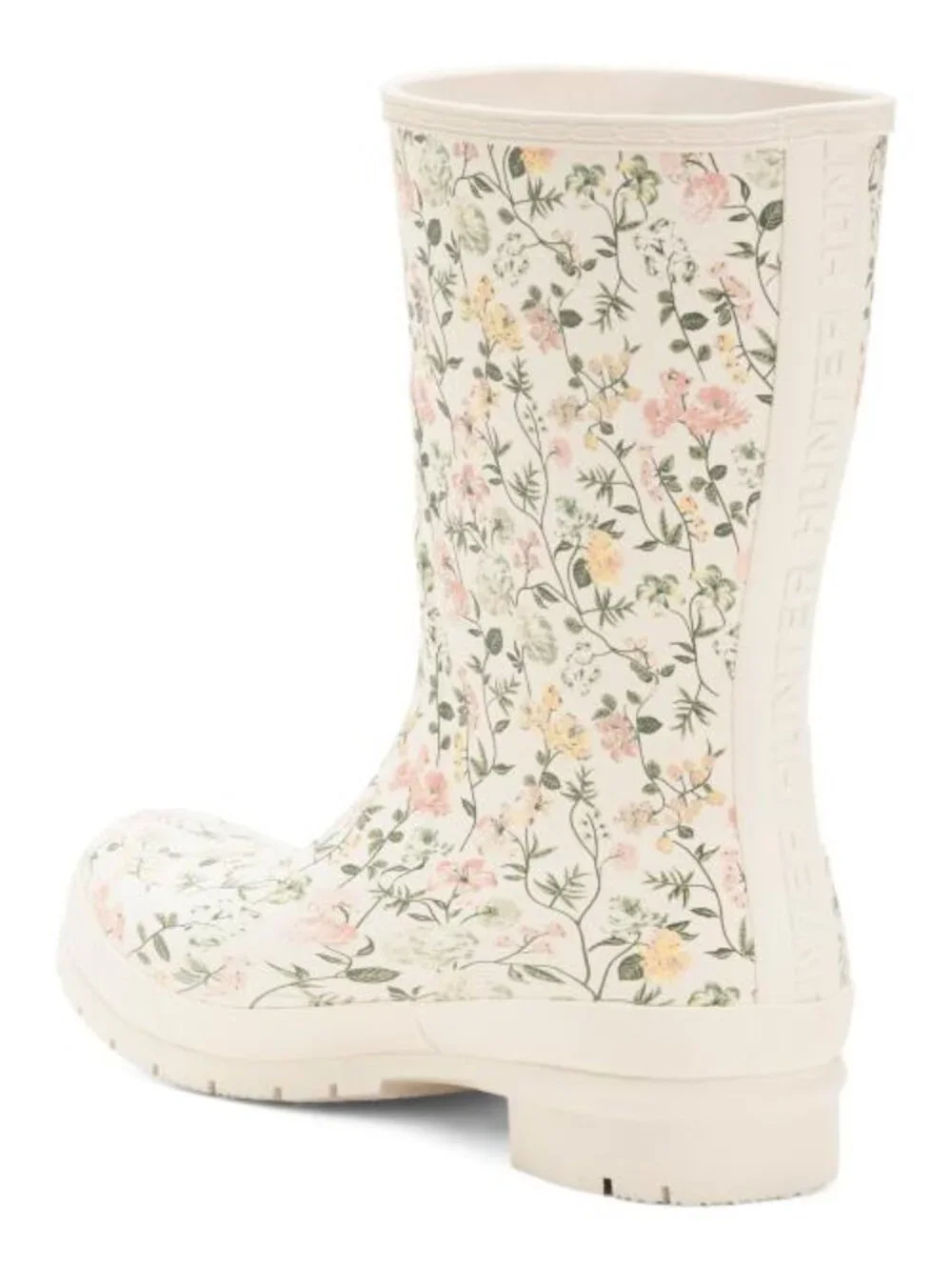 HUNTER Liberty Mid Rise Floral Printed Rain Boots